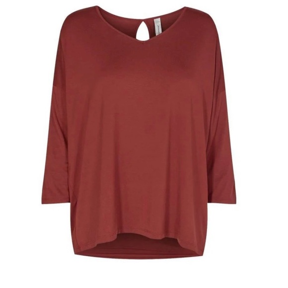 Soyaconcept 3/4 sleeve shirt Lyocell blend large soft & stretchy - Picture 1 of 7